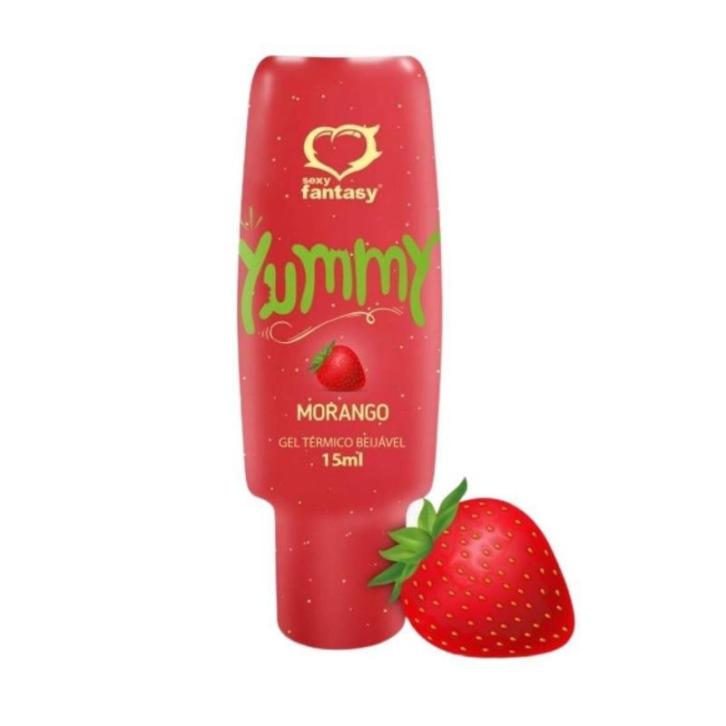 Gel Térmico Beijável Yummy Esquenta Esfria Sabores 15ml - Sexy